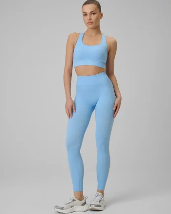 Colanti dama,  albastru, fara cusaturi, tehnologie 4F Dry
