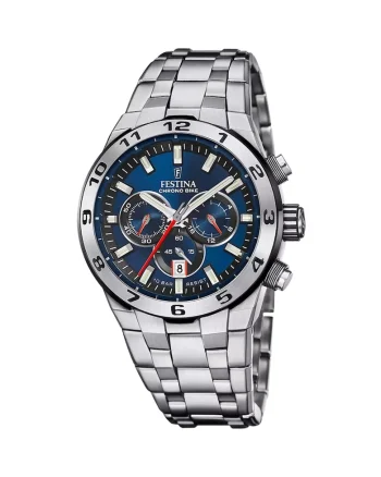 Ceas barbatesc  F20670/1 Quartz Argintiu
