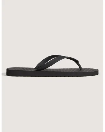 Papuci fli-flop cu model unisex Makena, Negru