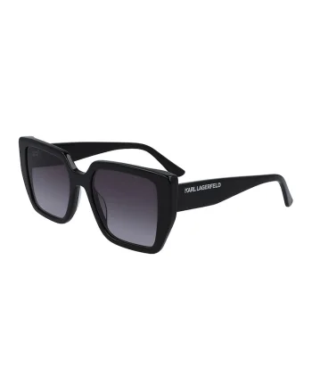 Ochelari de soare patrati cu lentile in degrade, Negru