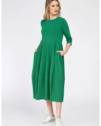 Rochie dama,  baloon, verde, Verde