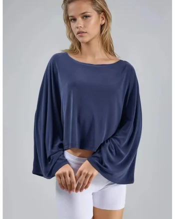 Bluza pentru dama,  Bleumarin, Jerseu