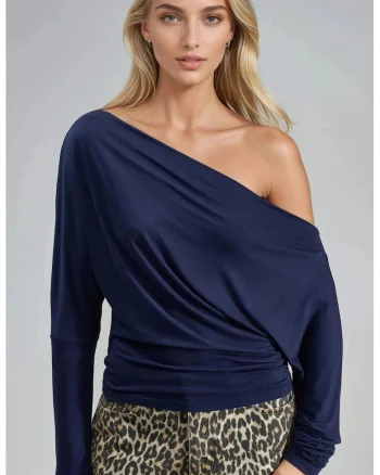 Bluza dama,  Jerseu, Bleumarin
