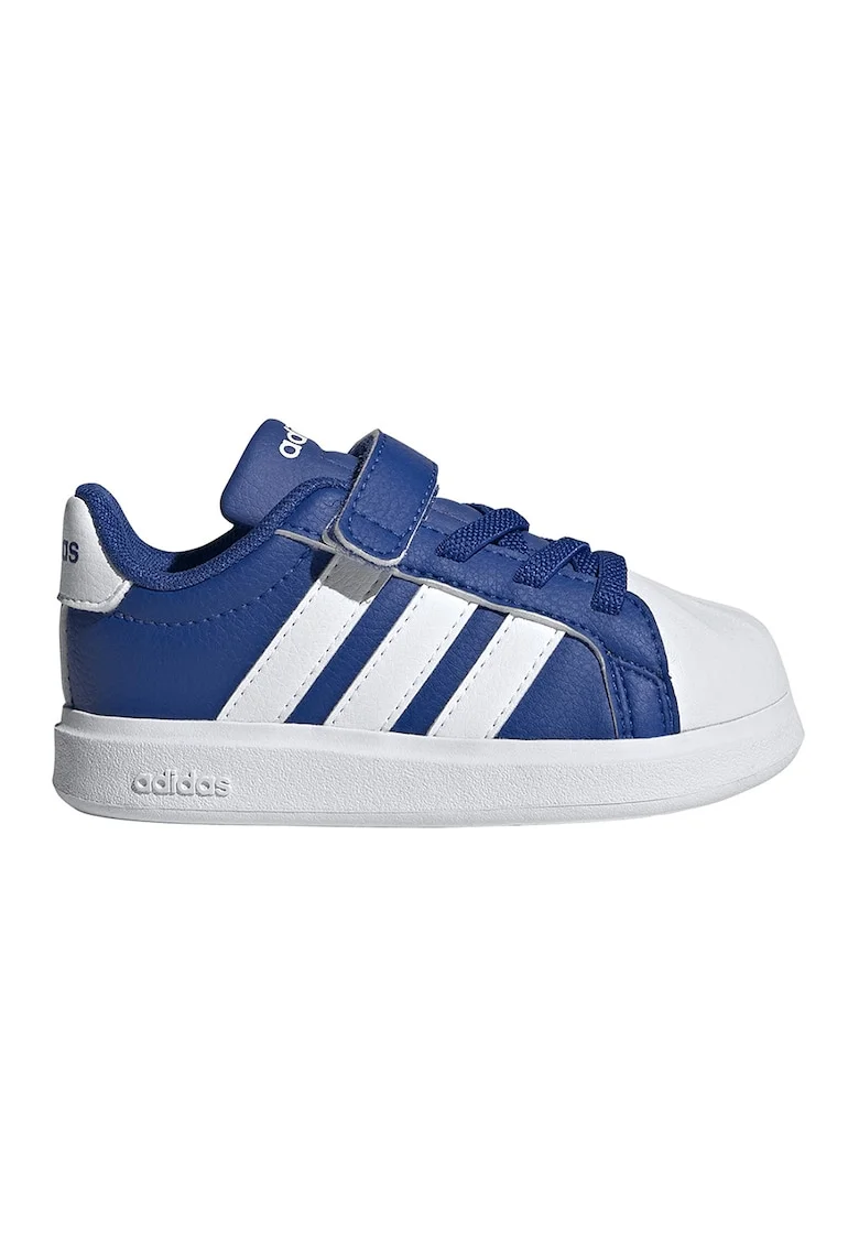 Pantofi sport cu velcro StreetTalk, Alb/Albastru royal