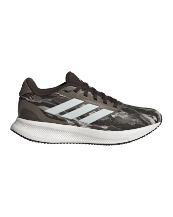 Pantofi sport Runfalcon 5 low cut, Alb/Maro/Maro taupe
