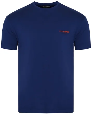 Tricou din bumbac cu detaliu logo in piept,