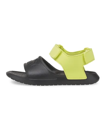 Sandale cu inchidere velcro Divecat V2 Injex, Negru/Galben