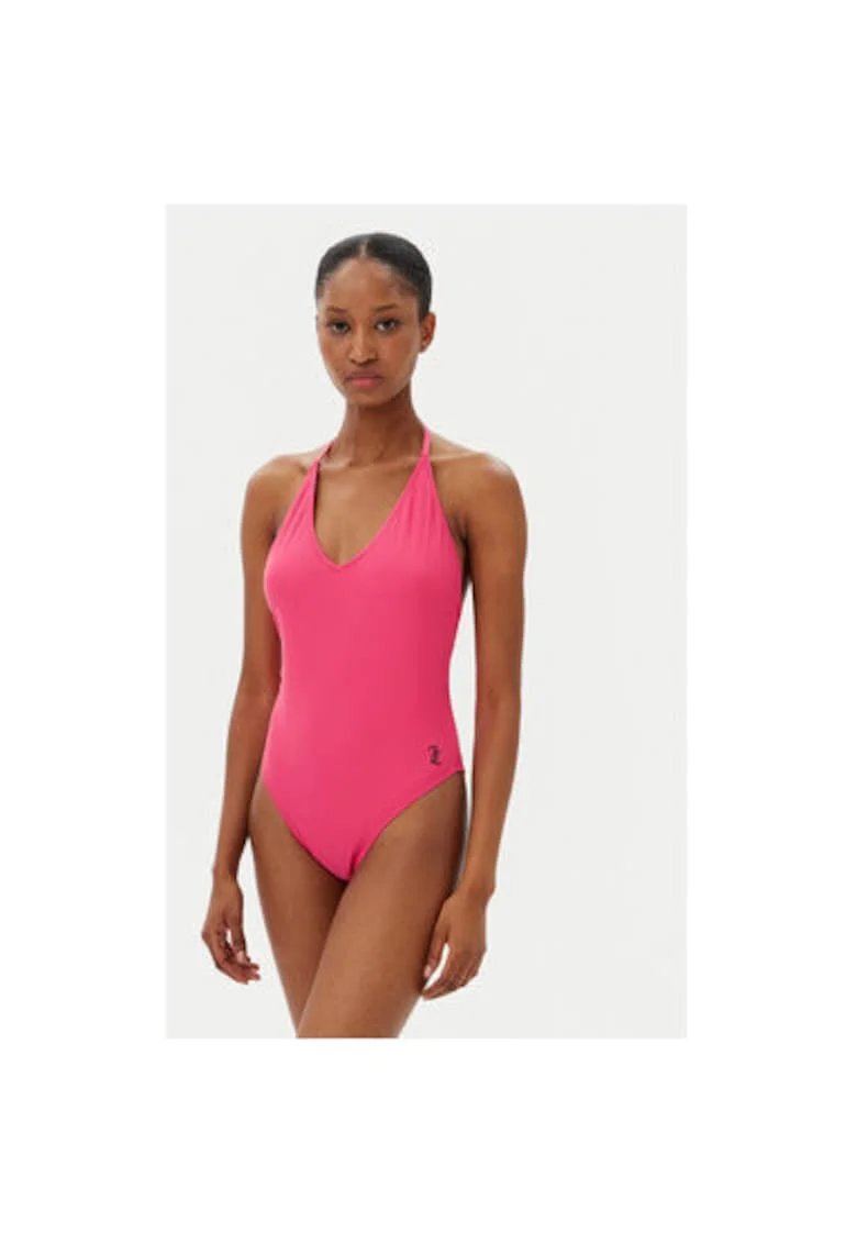 Costum de baie dama  JCITS125201, Nylon/Elastan, Negru, Roz