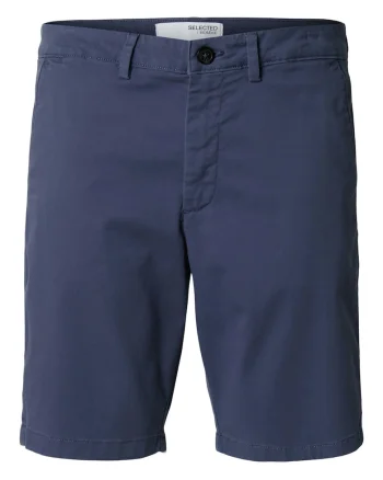 Pantaloni scurti barbati  16092329, Bumbac organic, Verde, Bleumarin