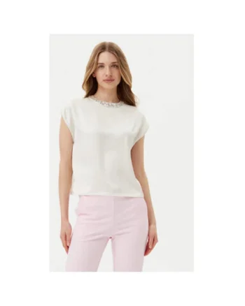 Bluza dama  RIC3JBA, Roz, Ecru