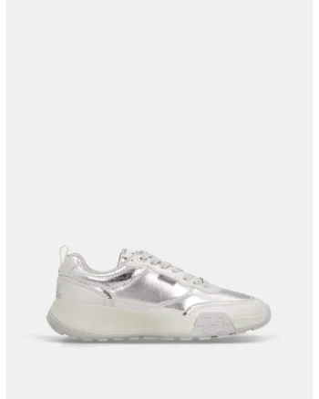 Sneakers dama 42390 474 OPORTO 423, Argintiu
