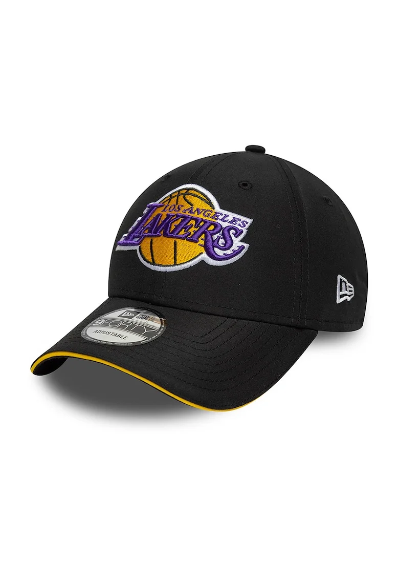 Sapca din microfibra 9Forty LA Lakers NBA, Negru/Violet/Portocaliu mandarina