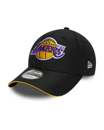 Sapca din microfibra 9Forty LA Lakers NBA, Negru/Violet/Portocaliu mandarina
