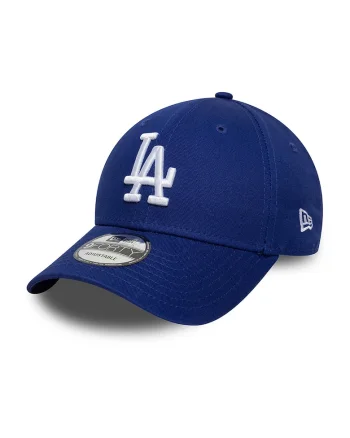 Sapca baseball cu aplicatie laterale 9Forty LA Dodgers, Albastru royal/Alb optic