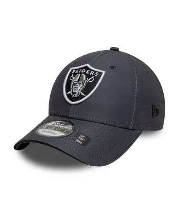 Sapca din microfibra 9Forty NFL Las Vegas Raiders, Alb optic/Gri antracit