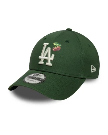 Sapca baseball cu fructe 9Forty LA Dodgers, Verde/Alb optic