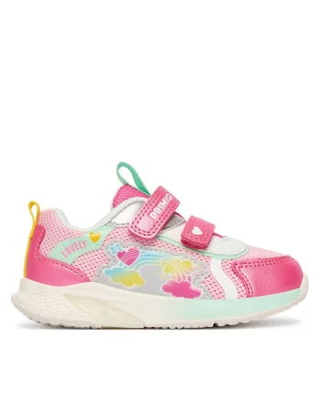 Pantofi sport copii,  cu diode luminoase, multicolor, material textil