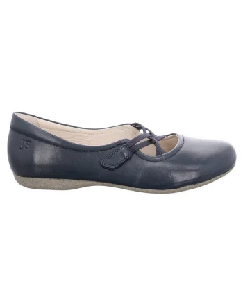 Pantofi dama  Fiona, piele naturala, bleumarin,