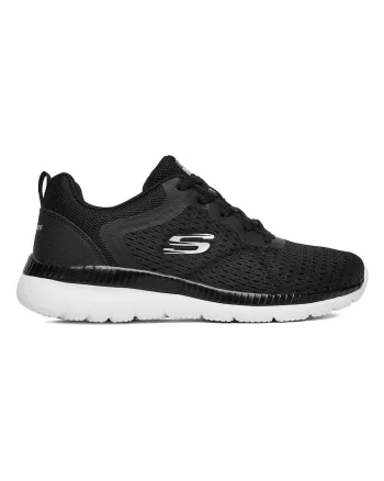Pantofi sport dama,  negru, textil, cu tehnologie Memory Foam,