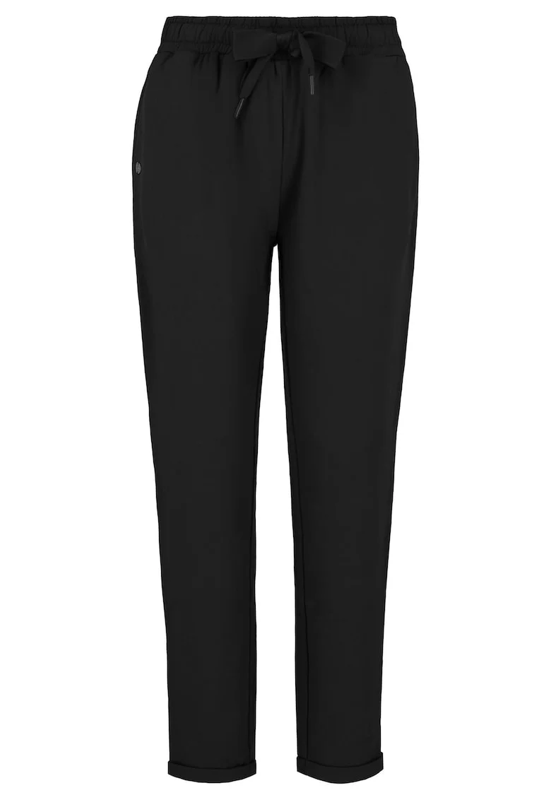 Pantaloni de trening din bumbac, dama,  N-Mery, negru, Negru