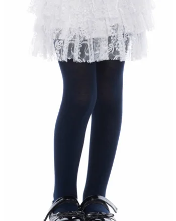 Dres uni din amestec de bumbac, Bleumarin