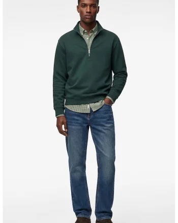 Blugi slim fit Brad, Albastru inchis