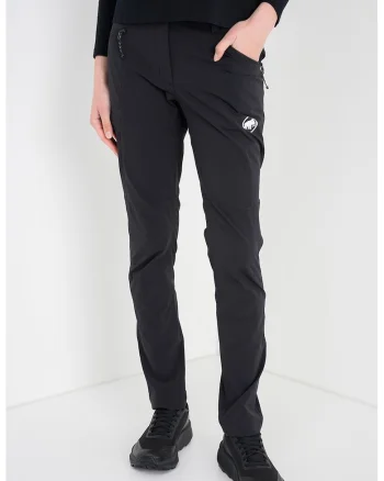 Pantaloni cu buzunare cu fermoar, pentru drumetii Duncan, Negru