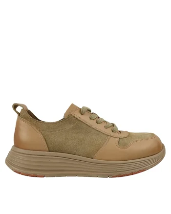 Pantofi sport, dama,  16-2 bej, piele naturala, Bej