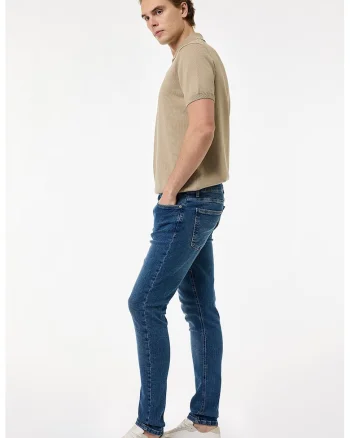 Blugi super skinny, Albastru inchis