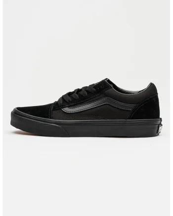 Tenisi Old Skool din piele intoarsa, Negru