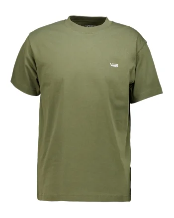 Tricou cu decolteu la baza gatului, Verde masliniu