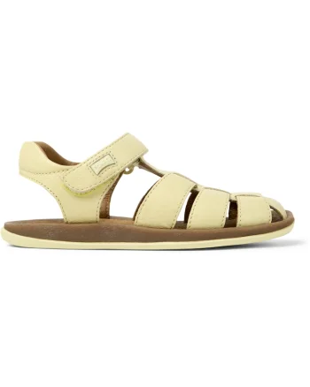 Sandale fisherman de piele Bicho, Galben