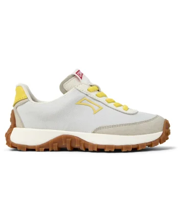 Pantofi sport Drift Trail 8505 cu insertii din piele intoarsa, Gri