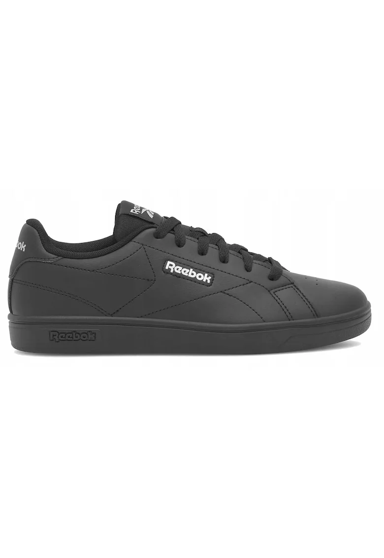 Pantofi sport wedge din piele ecologica Court Clean