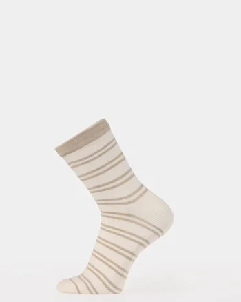 Sosete de dama,  Bej Modern Fit