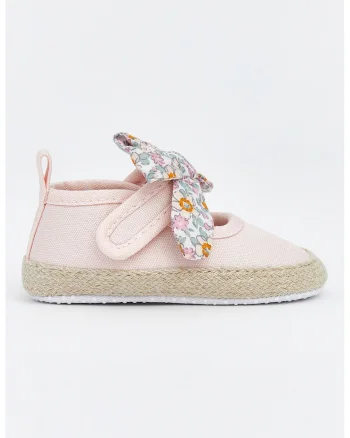 Balerini cu funda, Alb/Turcoaz/Roz pastel