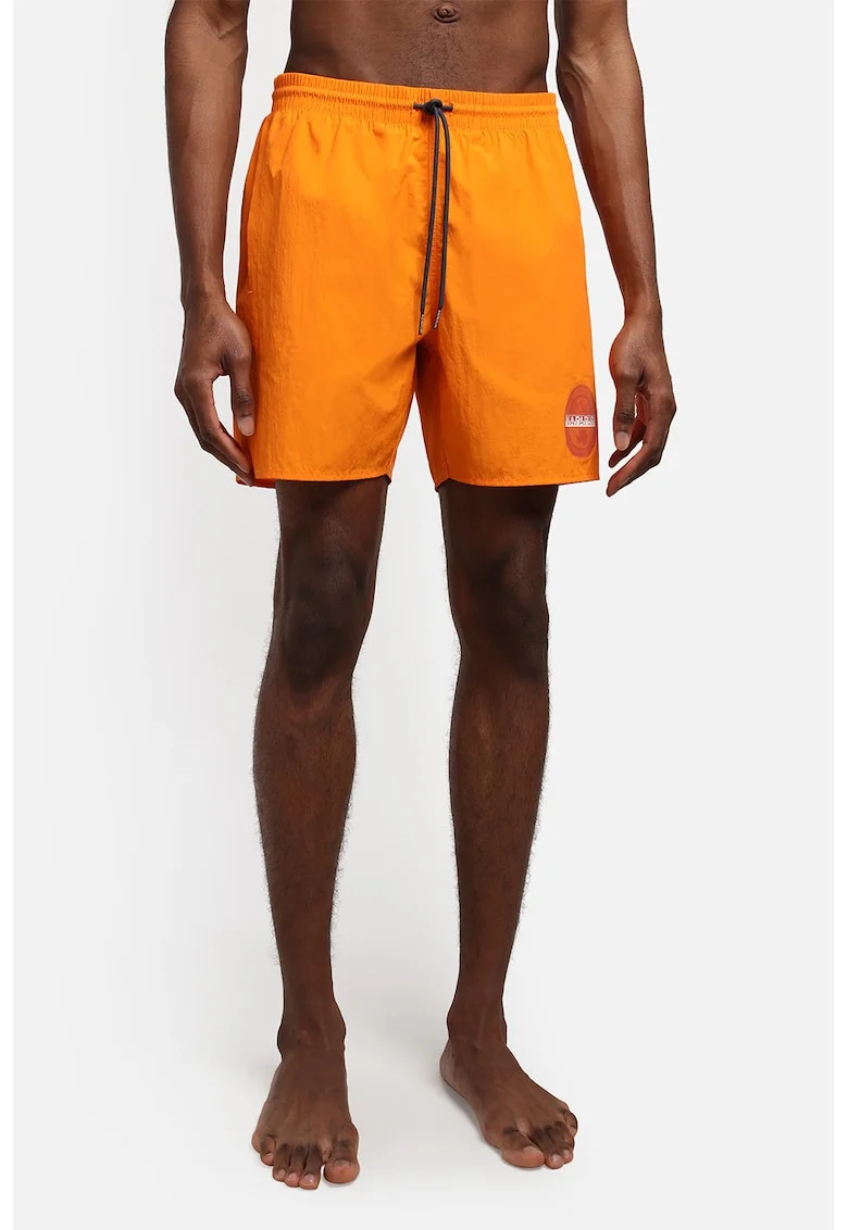 Pantaloni scurti de baie cu buzunare Verney, Portocaliu