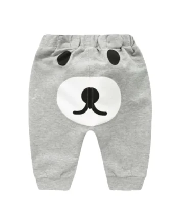 Pantaloni  Catelus, Bumbac, Baieti, Gri