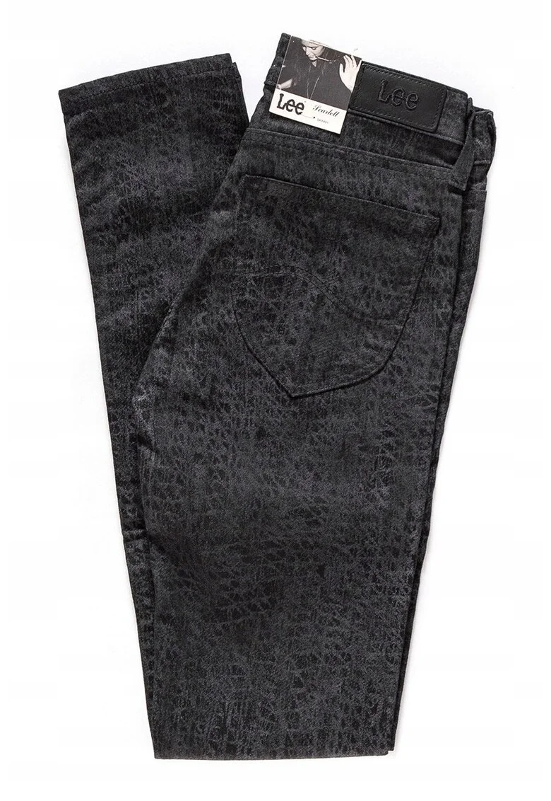 Blugi Dama,  Scarlett, Skinny Fit, Talie Medie, 5 Buzunare, Fermoar, Lungi, Bumbac, W24-L31 US, Negru