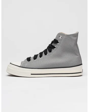 Tenisi mid-cut unisex Chuck Taylor Throwback, Alb/Negru/Gri