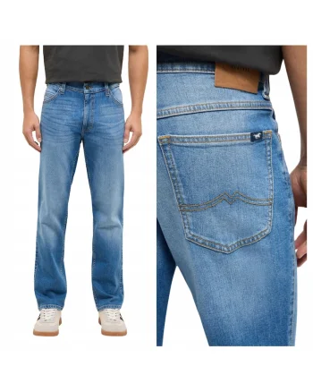 Blugi Albastri  Straight Fit, Albastru