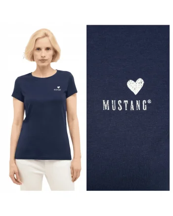 Tricou dama,  Loa, bumbac, albastru inchis,