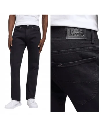 Blugi Barbati,  Slim Fit Mvp, Slim Fit, Talie Medie, 5 Buzunare, Fermoar, Lungi, Bumbac, W31-L34 US, Negru