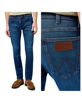 Blugi Barbati  Bryson Slim Fit, Albastru