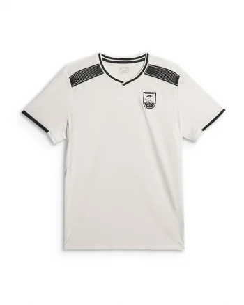 Tricou sport barbati,  regular, uscare rapida, poliester, alb