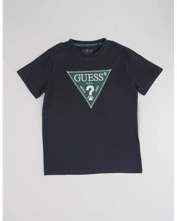 Tricou cu imprimeu logo, Negru