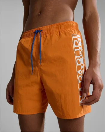 Pantaloni scurti de baie cu print logo