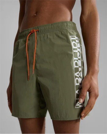 Pantaloni scurti de baie cu talie elastica