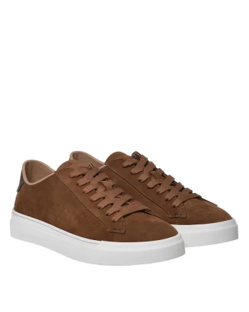 Pantofi sport uni de piele intoarsa, Maro