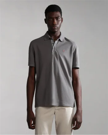 Eolanos tricou polo din bumbac cu detaliu logo,
